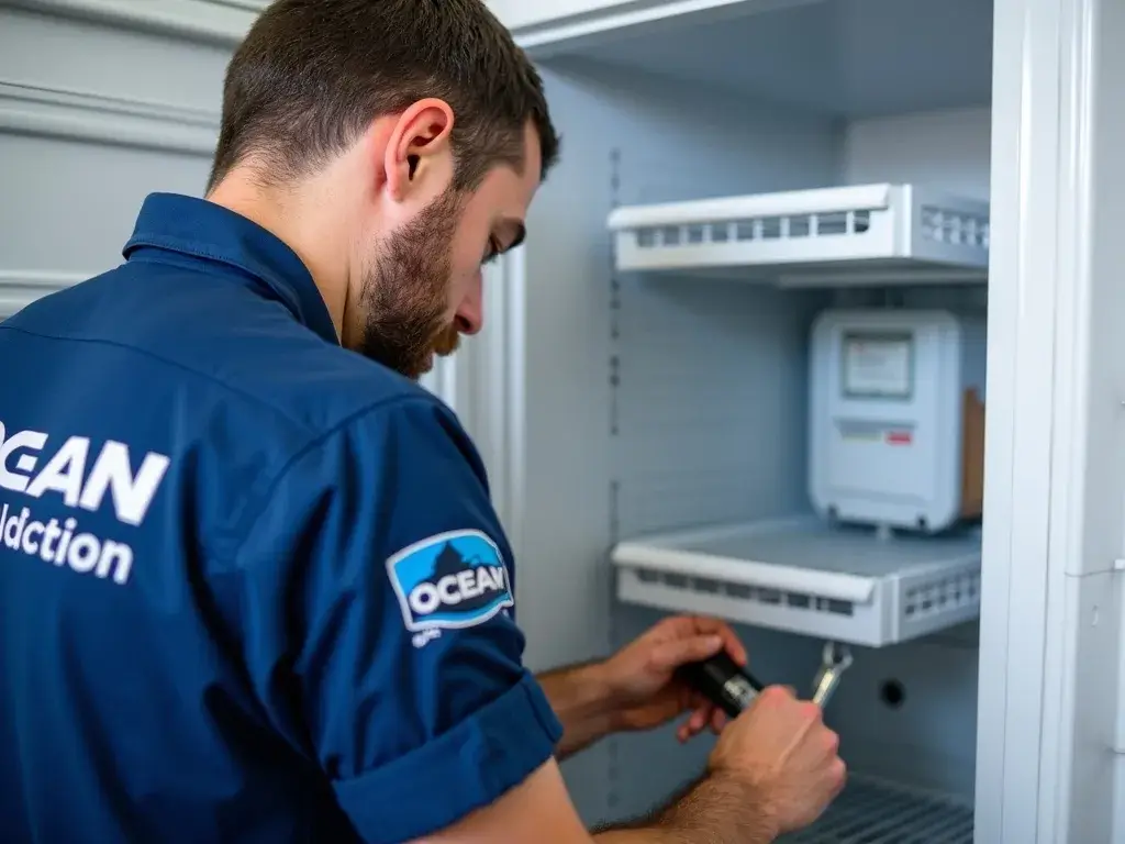 فني صيانة ديب فريزر أوشن